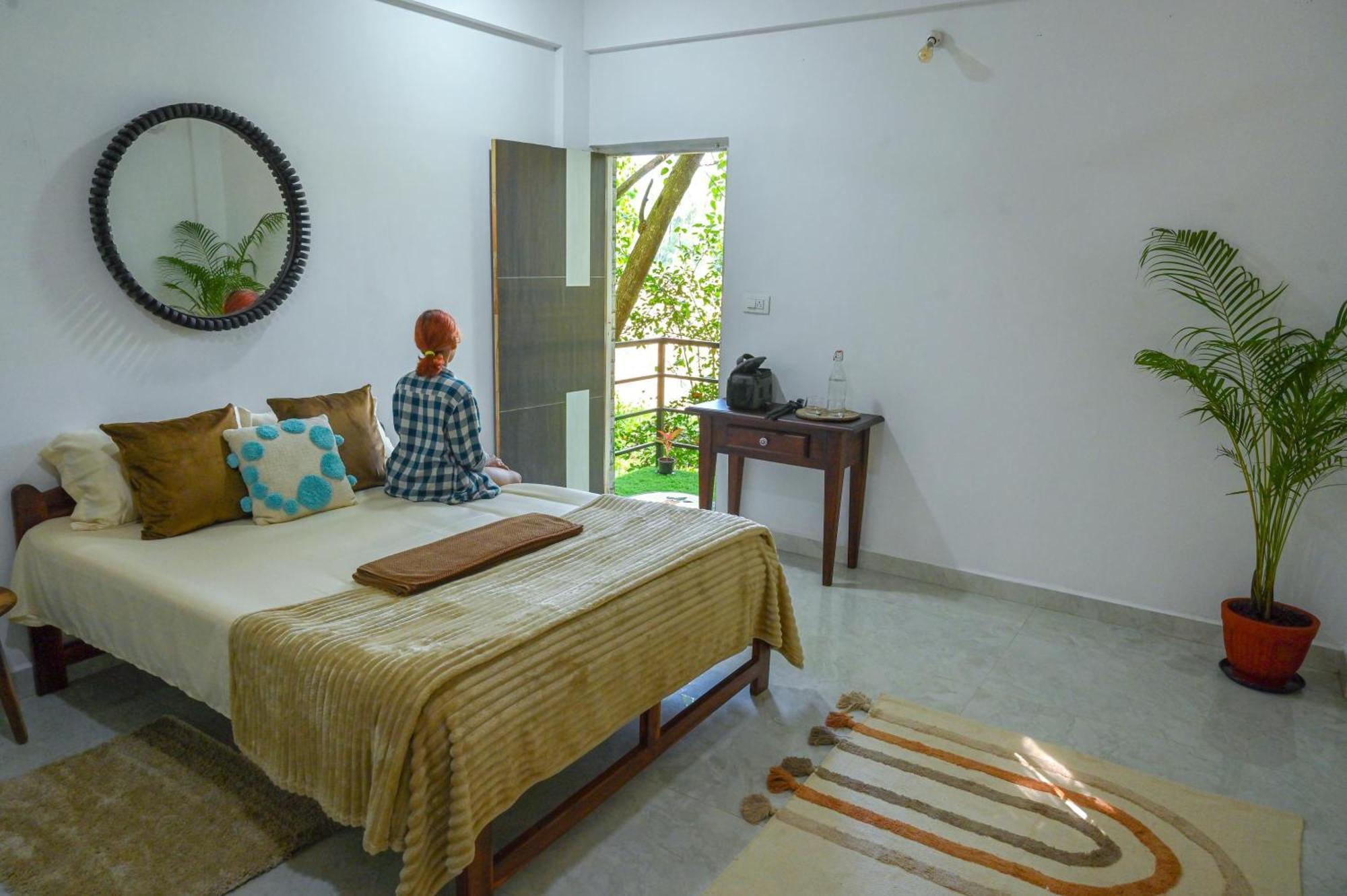 Shell House - Private Stay With Garden View In Arambol Mandrem Exterior foto
